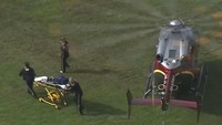 Para korban luka telah dibawa ke rumah sakit di wilayah tersebut dengan menggunakan helikopter. Tidak disebutkan bagaimana kondisi para korban luka. (Foto: Reuters)