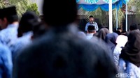 Kepala Badan Kepegawaian Negara (BKN) Bima Haria Wibisana menyampaikan sambutannya.