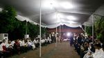 Pelayat Penuhi Pendopo Cikeas Jelang Kedatangan Jenazah Bu Ani