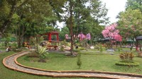 Kamu juga bisa ke Sanggaluri Park yang tampil lebih fres dengan tambahan tiga wahana baru berupa Taman Jepang, Taman Kelinci dan Rumah Kucing. (dok Humas Purbalingga)