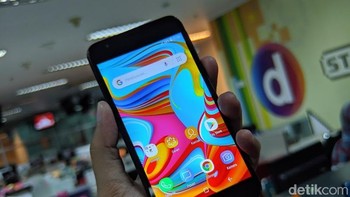 Inilah Galaxy A2 Core. Foto: Adi Fida Rahman/detikINET