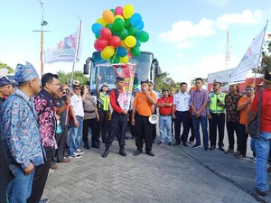 Ikut Mudik Gratis, Ratusan Warga di Bali Pulang Kampung ke Banyuwangi