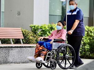 Hercules Pembawa Jenazah Ani Yudhoyono Diterbangkan ke Singapura Siang Ini
