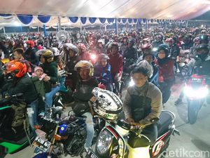 Polisi Catat 201.352 Pemudik Bermotor ke Luar Jakarta hingga H-6 Lebaran