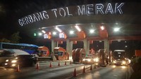 Dikatakan Menteri Perhubungan Budi Karya sistem ganjil genap diterapkan di ruas jalan tol Tangerang-Merak. (Bahtiar Rivai/detikcom)