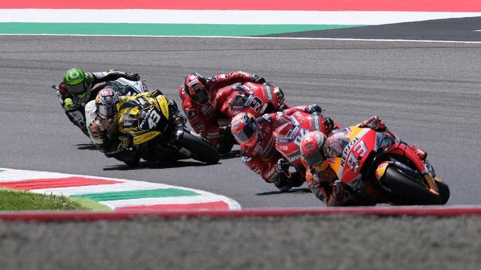 MotoGP Catalunya akan menyuguhkan lagi duel Marc Marque dengan rider-rider Ducati? (REUTERS/Rafael Marrodan) MotoGP Catalunya akan menyuguhkan lagi duel Marc Marque dengan rider-rider Ducati? (REUTERS/Rafael Marrodan)