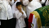 Cucu SBY-Ani Yudhoyono juga hadir dalam doa bersama.