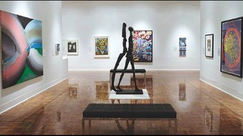 Ia pun sudah berkali-kali menggelar pameran dan sekarang total menekuni dunia seni lukis setelah sempat menjadi dosen. (Foto: Instagram/nathan_walsh_artist