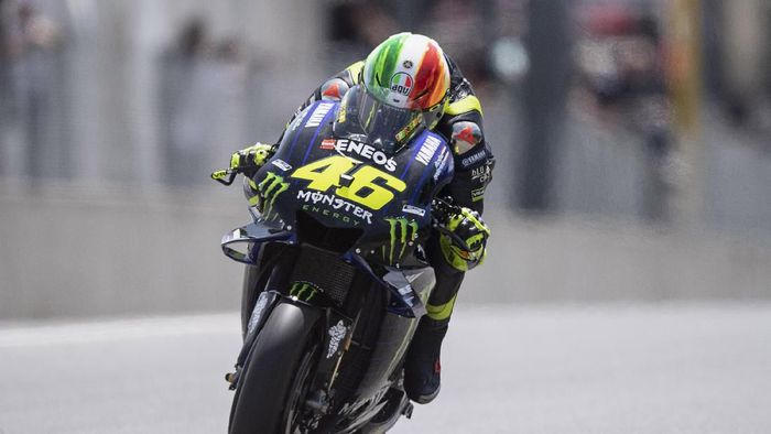 Valentino Rossi tengah mendekati akhir kebersamaannya dengan Yamaha di MotoGP (Mirco Lazzari gp/Getty Images)