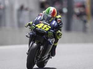 Start Posisi 18, Rossi Tak Pernah Seburuk Ini di MotoGP Italia