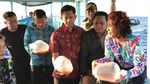 Susi Lepas 37.000 Benih Lobster yang Gagal Diselundupkan