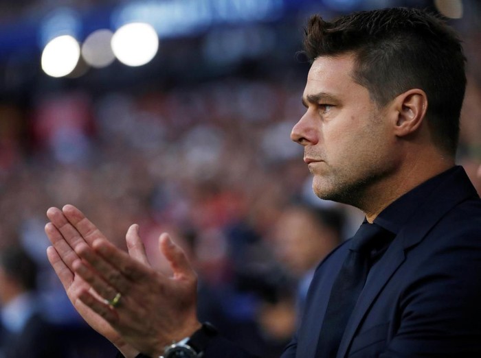 Soccer Football - Champions League Final - Tottenham Hotspur v Liverpool - Wanda Metropolitano, Madrid, Spain - June 1, 2019  Tottenham manager Mauricio Pochettino during the match   REUTERS/Susana Vera