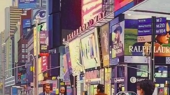 Mula-mula, Nathan menjepret sudut perkotaan yang akan dilukisnya. (Foto: Instagram/nathan_walsh_artist)