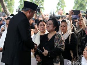 Megawati-SBY Bersalaman, TKN: Perbedaan Politik Tak Memutus Kemanusiaan