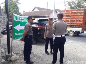 Polres Bojonegoro Siapkan Jalur Alternatif Antisipasi Macet Pasar Babat
