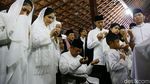 Ekspresi Annisa Pohan dan Aliya Rajasa Saat Doakan Ani Yudhoyono