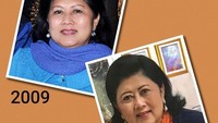 Pada awal 2019, Ani Yudhoyono sempat ikut mengunggah foto #10yearchallenge. Dia menampilkan foto tahun 2009 / Foto: Ani Yudhoyono (Instagram)