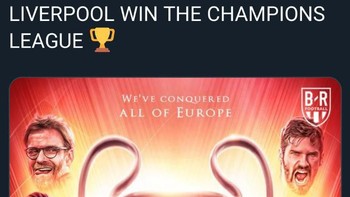 Mohamed Salah dan Divock Origi jadi pahlawan kemenangan Liverpool di final Liga Champions. (Foto: Internet/Twitter)