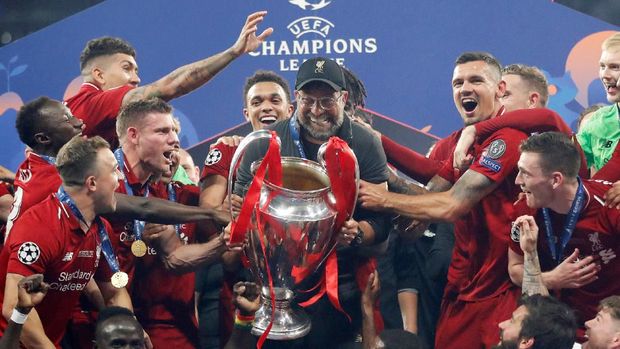 Juergen Klopp membawa Liverpool juara Liga Champions.