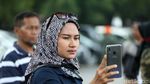 Warga Penuhi TMP Kalibata untuk Saksikan Pemakaman Ani Yudhoyono
