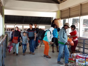 42.161 Penumpang Diberangkatkan dari Terminal Purabaya Bungurasih