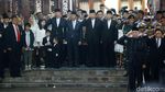 Foto: Berbalut Merah Putih, Jenazah Ani Yudhoyono Diberangkatkan ke Kalibata
