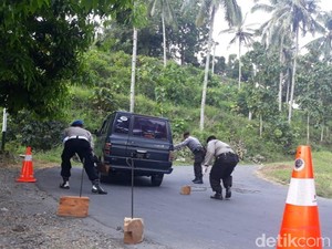 Antisipasi Laka di Tanjakan Sigro Tuban Saat Mudik, Ini yang Dilakukan Polisi