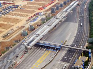 Lancar, Begini Penampakan Arus Mudik di Cikarang Utama