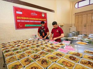 Potret Indahnya Persaudaraan Saat Buka Puasa di Gaza