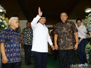 PD: BPN Ngawur! SBY Minta Prabowo Cerita Kebaikan, Bukan Pilihan Politik Bu Ani