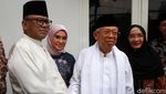 Maruf Amin Bukber di Rumah OSO