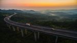 Begini Cantiknya Tol Bawen-Salatiga yang Berlatar Merbabu