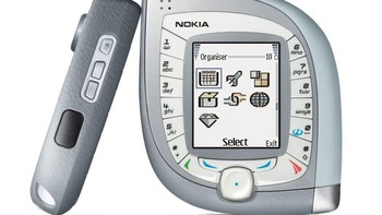 Nokia 7600 punya memori internal 29 MB. Foto: Internet