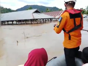 Banjir Masih Rendam Konawe Utara, 8 Desa Terisolasi