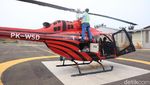 Foto: Wisata Naik Helikopter Keliling Jakarta