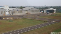 Di Jakarta, ada beberapa titik penjemputan untuk memakai jasa helikopter Whitesky Aviation. Contohnya seperti di Pancoran, Bandara Wiladatika di Pusdirga Cibubur dan lainnya (Randy/detikcom)