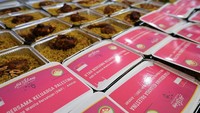 Bantuan makanan seperti ini sangat berarti untuk meringankan beban penderitaan warga Palestina di Gaza akibat blokade Israel yang berkepanjangan (dok KBRI Amman)