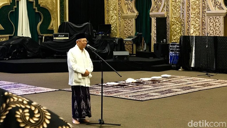 Maruf Amin soal Pilpres: Menangnya Masih Digantung, Tunggu Keputusan MK Maruf Amin soal Pilpres: Menangnya Masih Digantung, Tunggu Keputusan MK