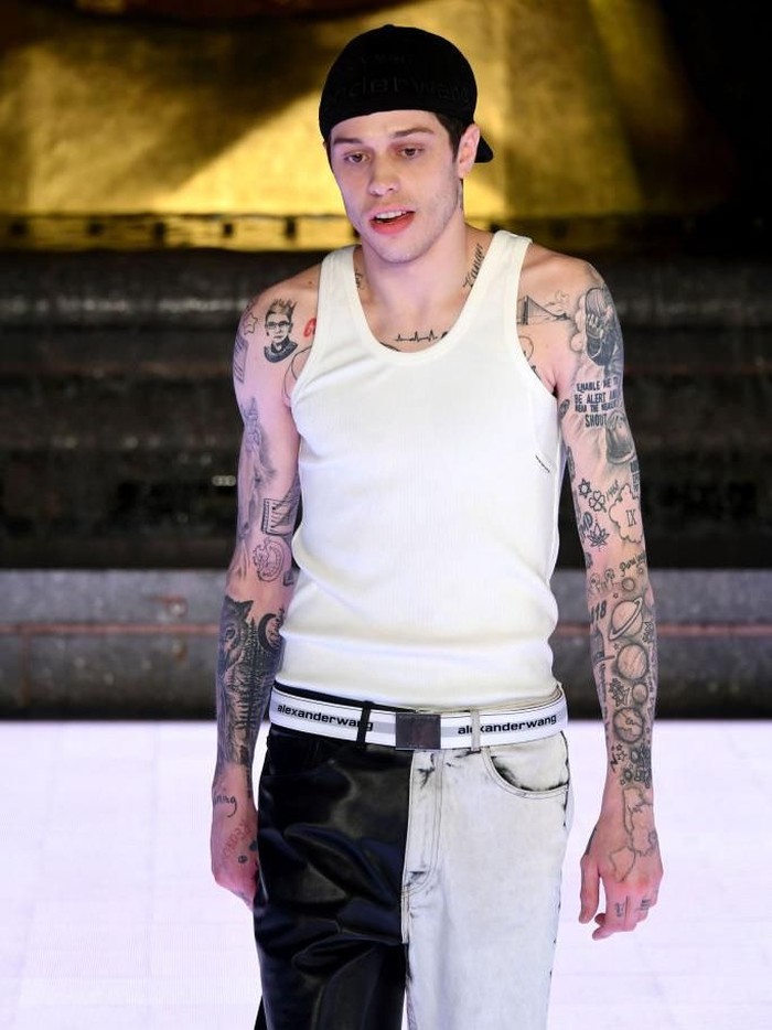 NEW YORK, NEW YORK - MAY 31: Pete Davidson walks the runway during the Alexander Wang Collection 1 fashion show at Rockefeller Center on May 31, 2019 in New York City. (Photo by Mike Coppola/Getty Images)