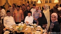 Oesman Sapta Odang dan Maruf Amin buka puasa bersama dalam satu meja bundar.