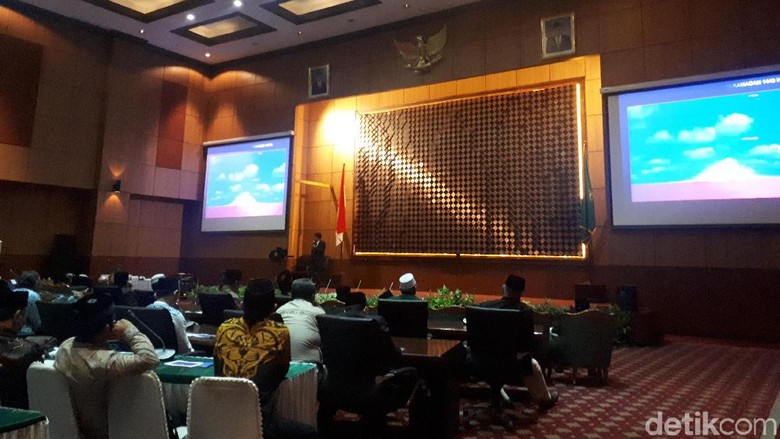 Jelang Sidang Isbat, Menag Terima Paparan Posisi Hilal Jelang Sidang Isbat, Menag Terima Paparan Posisi Hilal