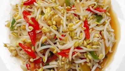 Praktis! Aneka Tumis Tauge Ikan Asin dan Tahu yang Segar