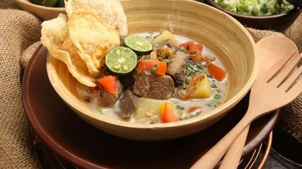 ilustrasi soto betawi