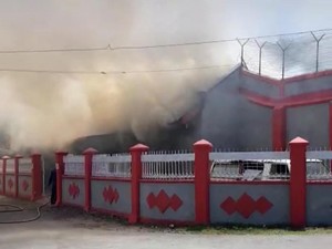 Petugas Rutan Sigli Berupaya Tenangkan Napi yang Masih Rusuh