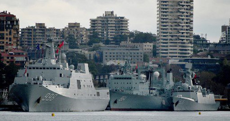 Warga Australia Kaget 3 Kapal Perang China Tiba-tiba Muncul di Sydney Warga Australia Kaget 3 Kapal Perang China Tiba-tiba Muncul di Sydney