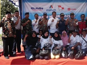 Inalum Berangkatkan 1.000 Peserta Mudik Rute Batam-Belawan