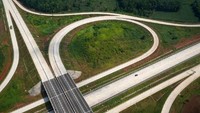 Jalan Tol Trans Sumatera khususnya Ruas Bakauheni-Terbanggi Besar-Pematang Panggang-Kayu Agung hingga Palembang (dikelola oleh Waskita Sriwijaya Tol) ini sangat membantu bagi pemudik yang akan menuju ke Lampung, Palembang dan sekitarnya. Istimewa/Hutama Karya.
