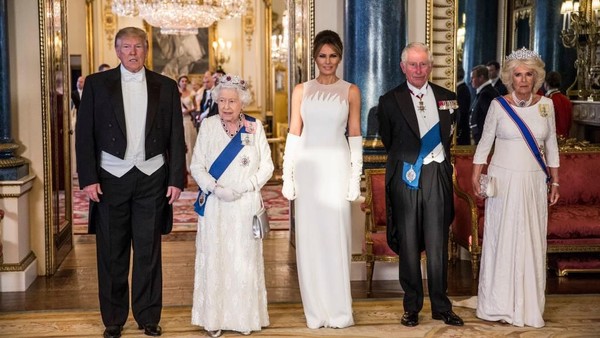 Kate Middelton dan Melania Trump Bertemu Pertama Kali, Siapa Paling Stylish?