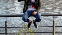 Selama memperkuat Eintracht Frankfurt, Luka Jovic suka banget jalan-jalan keliling kota Frankfurt yang indah (Instagram/lukajovic)