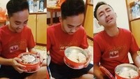 Prank makanan saat lebaran memang bukan hal baru, hal ini kerap terjadi saat berkunjung ke rumah nenek. Jangan cepat tergoda dengan snack bergambar biskuit cokelat karena isinya biasanya rengginang. Foto: istimewa
